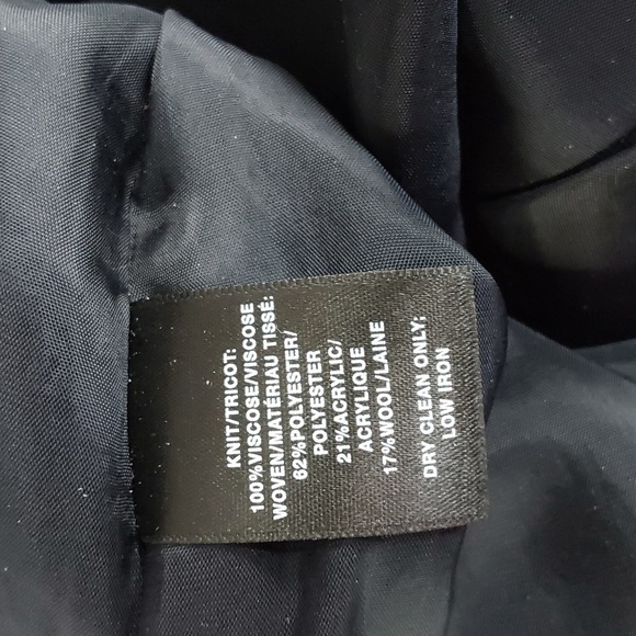 Lafayette 148 Womens Black Sleeveless Stretchy Fit & Flare Preppy Dress Sz.M - Picture 13 of 13